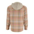 Рубашка Simms Coldweather Hoody, Stone Neo Plaid, M