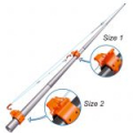 Клипса для крючка Stonfo Pole Clip №1+№2 на удилища Ø (6-22мм)+(14-33мм) 2шт (Art.122)