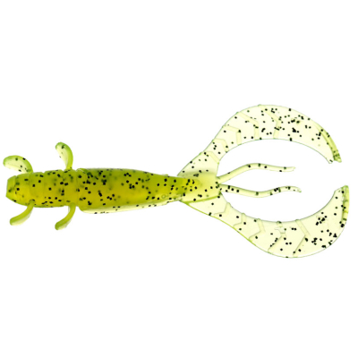 Силиконовая приманка Рак Flagman FL Craw 2,5" цв. #112 Chartreuse