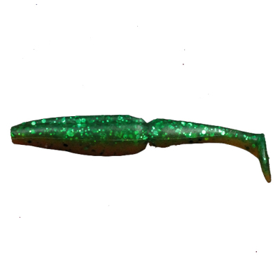Виброхвост Merega Plum-pum Shad 80мм 3,5гр. цвет M11, креветка (уп.8 шт)
