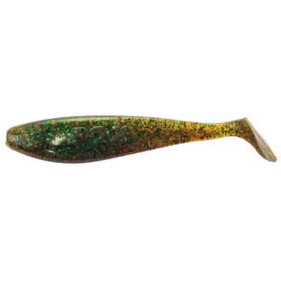 Силиконовая приманка Fox Rage Zander Pro Shad 10cm - Pumpkin Green NSL449