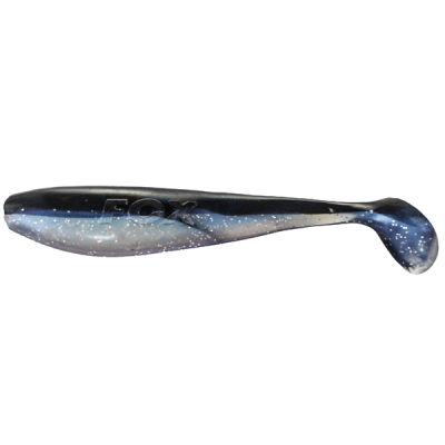 Силиконовая приманка Fox Rage Zander Pro Shad 10cm - Black N Snow NSL455