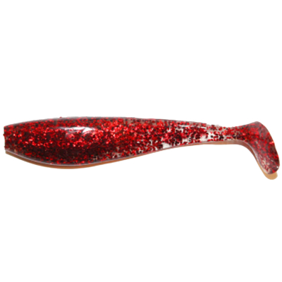 Силиконовая приманка Fox Rage Zander Pro Shad 10cm - Red Glitters NSL540