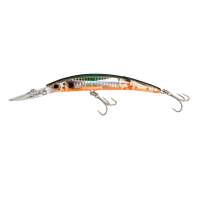 Воблер Yo-Zuri Crystal 3D Minnow Deep Diver Jointed F1159-GHGT