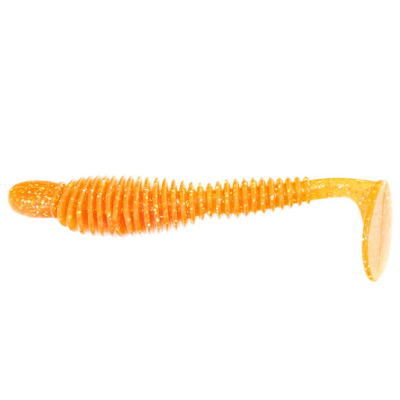 Виброхвост Reins Fat Bubbling Shad 4" цв. #413 Chika Chika Orange
