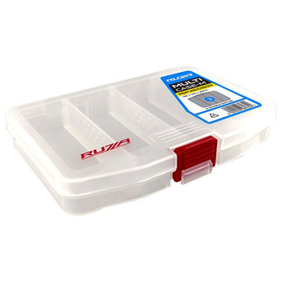 Коробка для приманок Ruzza 146x103x23мм 3 съемные перегородки
