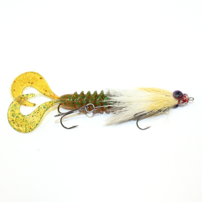 Приманка RSK Fishing MAUS XS (диаметр головы 10 mm) 13см 17гр тело цвет 023 песочно-белая голова