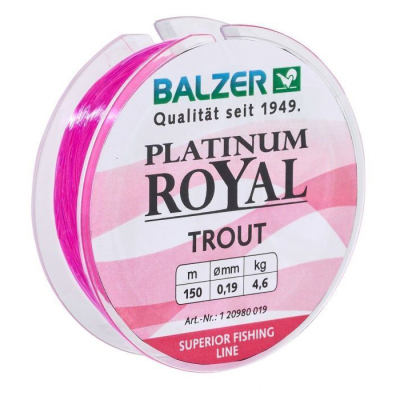 Леска тонущая Balzer Platinum Royal Trout Pink 150 м 0,22 мм (12098 022)
