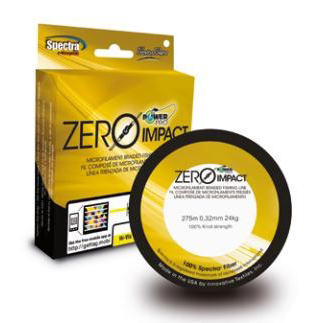 Шнур плетеный Power Pro Zero Impact 135m - 0.28mm (aqua green)