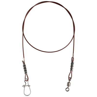 Поводок Mikado Dream Leader Surflon 1x7 ( 40cm/10LB/4.5kg ) 2 шт. (ZGDL01-40-10)