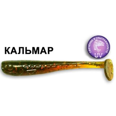 Силиконовая приманка Crazy Fish Nano Minnow 6-40-14-6 кальмар цв. UV Motor Oil (УФ моторное масло)