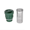 Термос Tonar (HS.TM-057-G) 1000ML с ситечком зеленый (2 крышки-кружки)