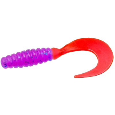 Силиконовая приманка SnastiGood Mr. Twister 7см цв. 222