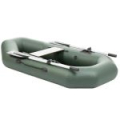 Лодка Бриз 190 с веслами зеленый (Тонар)