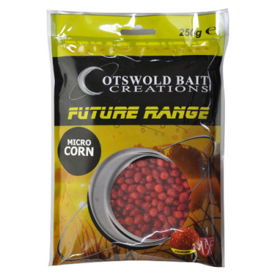Консервированная кукуруза Cotswold Baits Shelf Life Strawberry Micro Corn 250g CB0401 (клубника микро кукуруза)