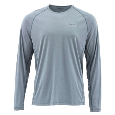 Термофутболка Simms SolarFlex LS Crewneck - Solid, Storm Heather, XL