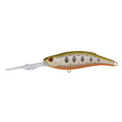 Воблер Tsuribito Deep Shaker 85F цв. 509 Pearl Yamame Orange Belly