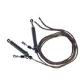 Противозакручиватель оснащенный Carpe Diem Helicopter Rig / Leadcre 45lb, 60cm Green (2шт) CDHLR45G
