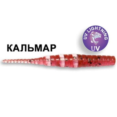Силиконовая приманка Crazy Fish Polaris 1.8" 5-45-13-6 кальмар цв. purple pepper (пурпурный перец)