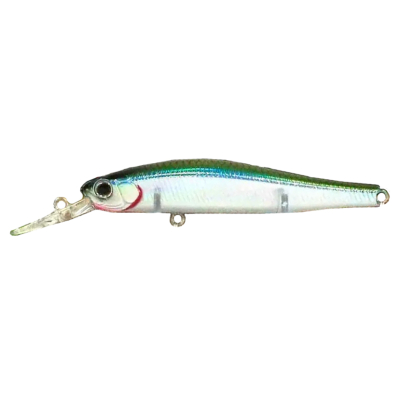 Воблер ZipBaits Rigge Deep 70S цв. 975 Wakasagi H/Glow Belly