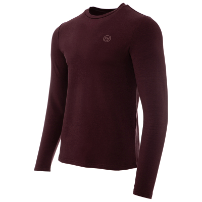 Лонгслив FHM Wave Terry V2 Бордовый р.S