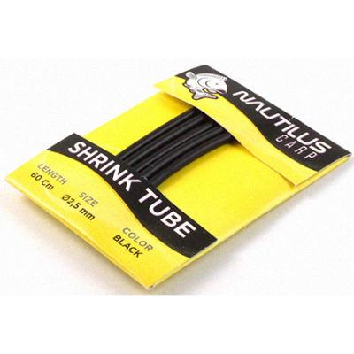 Трубка термоусадочная Nautilus Shrink Tube 2.5мм 60см Black