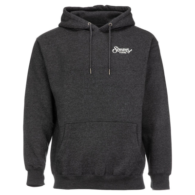 Толстовка Simms Two Tone Hoody, Charcoal Heather, XL
