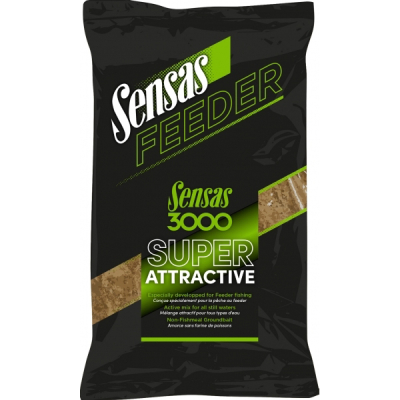 Прикормка Sensas 3000 Feeder SUPER ATTRACTIVE 1кг