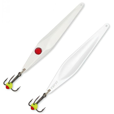 Блесна зимняя Akara Ice Kampela 75 9 гр. цвет Sil/Sil