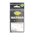 Крючок одинарный (Trout Zone) Petz Warwar №6 10шт. stell 0.8