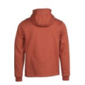Худи FHM "Wave zip" Терракотовый 3XL