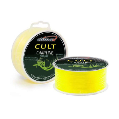 Монолеска Climax CULT Carp Line Z-Sport 1000м 0.30мм 8.3кг/18lb (флуоресцентный желтый)