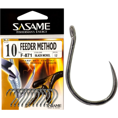 Крючок Sasame FEEDER METHOD NS №12