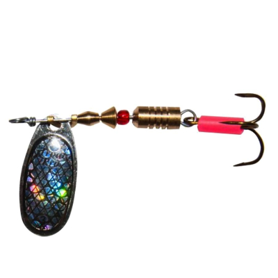 Блесна вращающаяся Trout Pro Comet №1 ( серебро, цвет 41 ) ( BT-1-S-41 )