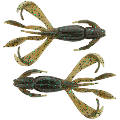Силиконовая приманка Keitech Crazy Flapper 2" цвет #521 YODOGAWA Craw