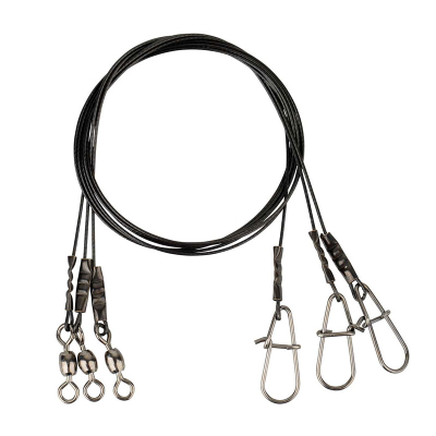 Поводки Savagear Black7 Trace 30cm 0.45mm 11kg 3pcs 54863