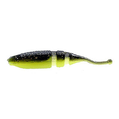 Эластичная приманка Lake Fork Live Baby Shad цв. Black Gold/Chart