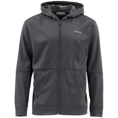 Толстовка Simms Challenger Hoody - Full Zip, Black, XL