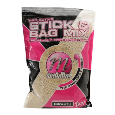 Прикормка Mainline Pro-Active Stick & Bag Mix 1кг Cloud-9  (облако-9)