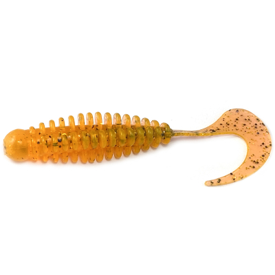 Силиконовая приманка Boroda Baits Phantom 55 mm цв. Оранжевый прозрачный