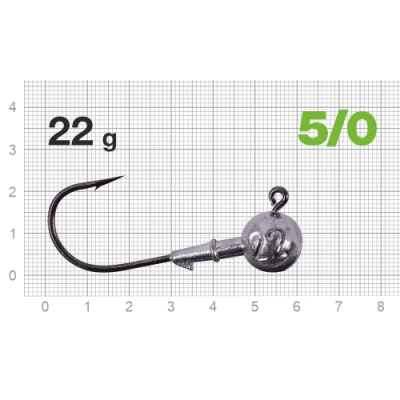 Джигер Nautilus Power 120 NP-1608 hook №5/0 22гр
