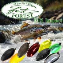 Поступление колеблющихся блесен FOREST FIX Impact