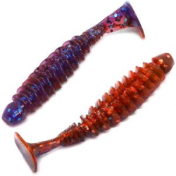Силиконовая приманка Kosadaka Caterpillar 60 цвет цвет RB