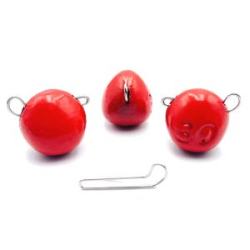 Груз UF Studio «Капля-эксцентрик» Красный - 8 гр. (10 шт)
