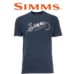 Simms Special Knot T-Shirt, Navy Heather