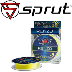 Sprut Renzo Soft Premium Braided Line x8 140m Fluo Yellow