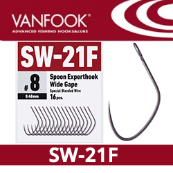 Vanfook SW-21F Spoon Experthook Wide Gape