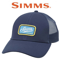 Simms Small Fit Retro Trucker Hat, Dark Moon