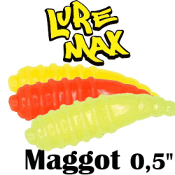 LureMax Maggot 0,5''/1,5см