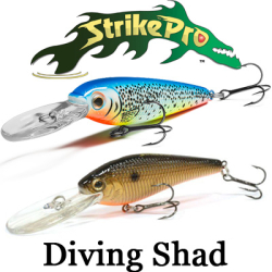 Strike Pro Diving Shad